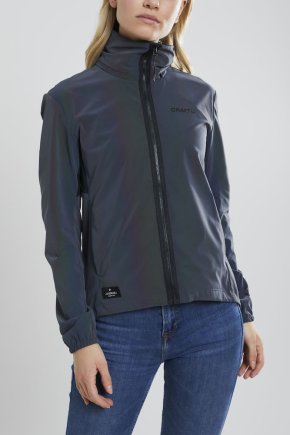 Куртка Craft Ride Glow Jacket 1907806-007999 жіноча колір: чорний
