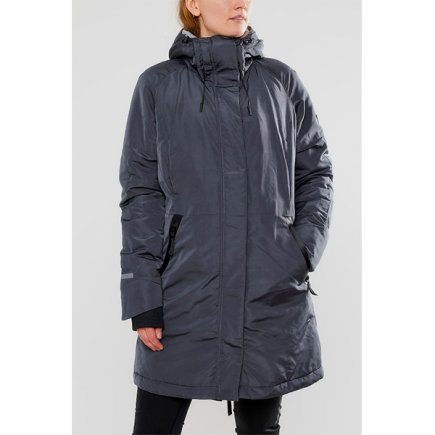 Куртка зимова Craft Sports Padded Jacket 1907991-995935 жіноча колір: чорний