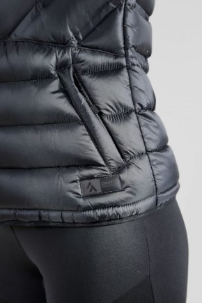 Куртка зимняя Craft LT Down Jacket  1908007-999000 женская цвет: черный