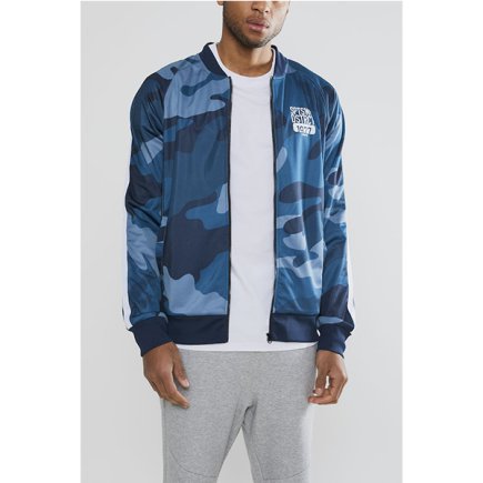 Олімпійка Craft District WCT Jacket Man 1907193-144396 колір: синій / блакитний