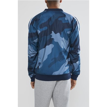 Олімпійка Craft District WCT Jacket Man 1907193-144396 колір: синій / блакитний