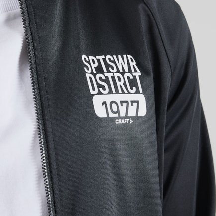 Олімпійка Craft District WCT Jacket Man 1907193-999000 колір: чорний