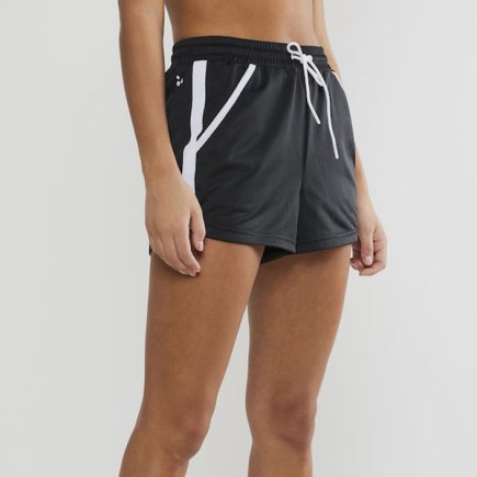 Шорти Craft District WCT High Waist Shorts 1907196-999000 жіночі колір: чорний