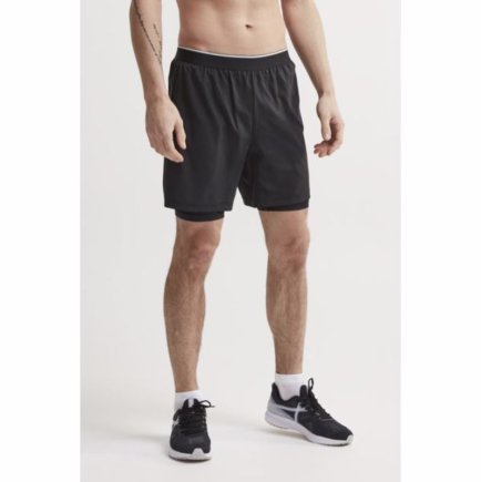 Шорти Craft Charge 2-IN-1 Shorts Man 1907037-999000 колір: чорний