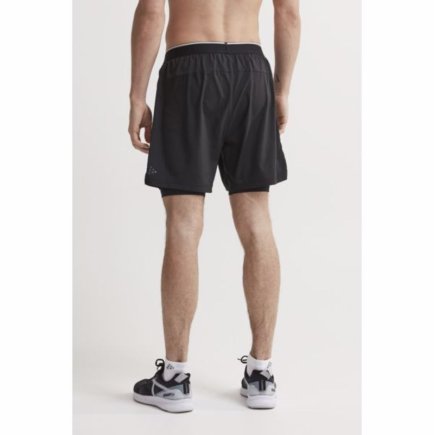 Шорти Craft Charge 2-IN-1 Shorts Man 1907037-999000 колір: чорний