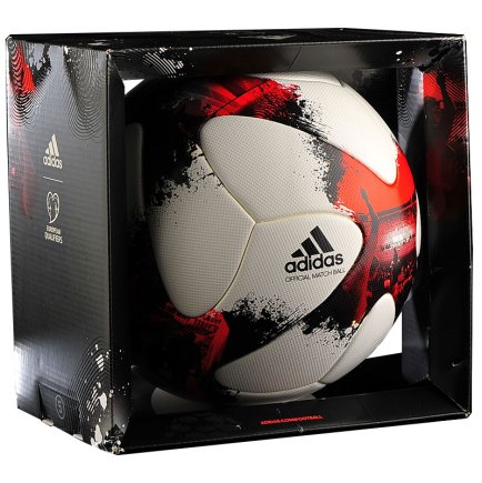Мяч футбольный Adidas EUROPEAN QUALIFIERS OMB FIFA AO4839 размер 5  (официальная гарантия)