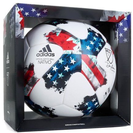 Мяч футбольный Adidas MLS OMB AZ3208 размер 5  (официальная гарантия)