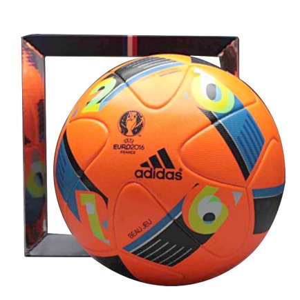 М'яч футбольний Adidas UEFA EURO 2016 WINTER OMB AC5451 FIFA Approved розмір 5 (офіційна гарантія)