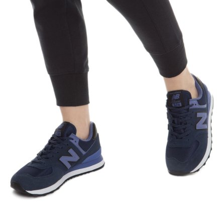Кросівки New Balance 574 WL574LBG жіночі колір: темно-синій