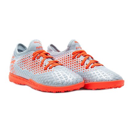 Сороконіжки Puma FUTURE 4.4 TT JUNIOR 10569901 дитячі колір: сірий