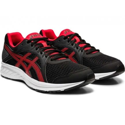 Кросівки ASICS JOLT 2 1011A167-005 колір: чорний/червоний