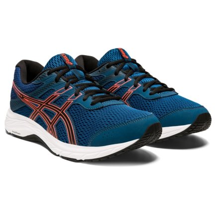 Кросівки ASICS GEL-CONTEND 6 1011A667-402 колір: синій/оранжевий