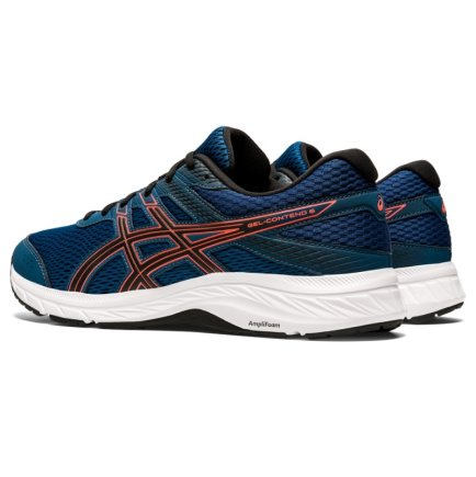 Кросівки ASICS GEL-CONTEND 6 1011A667-402 колір: синій/оранжевий