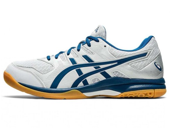 Кросівки ASICS GEL-ROCKET 9 1071A030-020 колір: білий/темно-синій