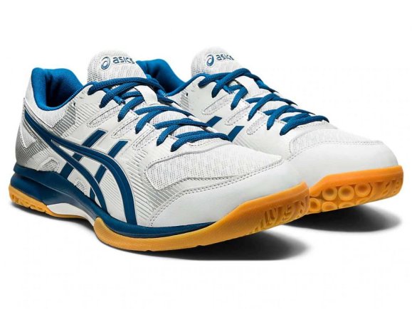 Кросівки ASICS GEL-ROCKET 9 1071A030-020 колір: білий/темно-синій