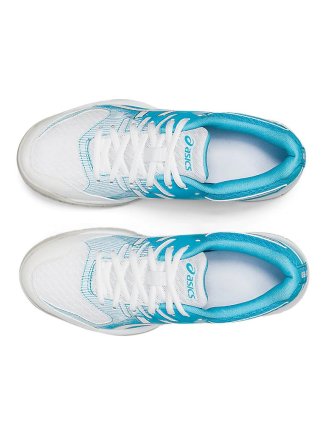 Кросівки ASICS GEL-ROCKET 9 1072A034-104 жіночі колір: білий/блакитний