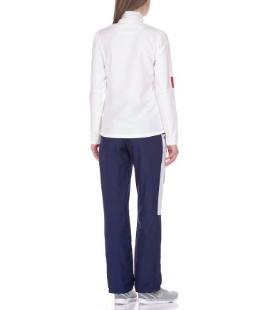Спортивний костюм ASICS Woman Lined Suit 156864-0001 жіночий колір: білий / синій