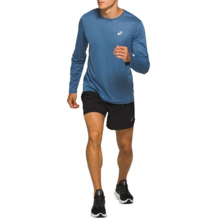 Футболка с длинным рукавом Asics KATAKANA LS TOP 2011A818-400 цвет: синий
