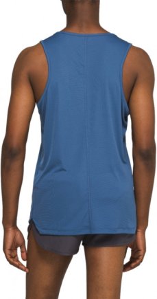 Майка ASICS SILVER SINGLET 2011A011-407 цвет: синий