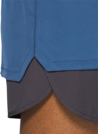 Майка ASICS SILVER SINGLET 2011A011-407 цвет: синий