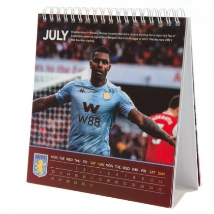 Календар Астон Вілла Aston Villa F.C. 2021 г.