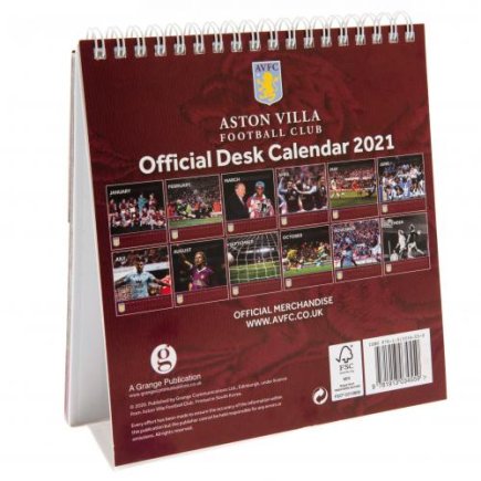 Календар Астон Вілла Aston Villa F.C. 2021 г.