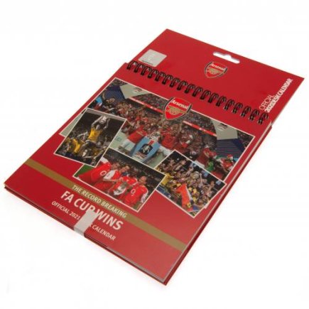 Календарь Арсенал Arsenal F.C. 2021 г.