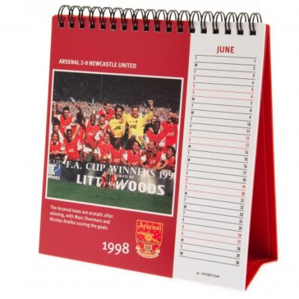 Календарь Арсенал Arsenal F.C. 2021 г.
