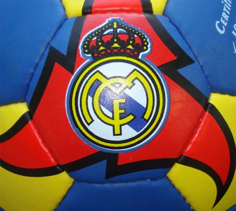 Мяч футбольный Real Madrid сине-желтый размер 5