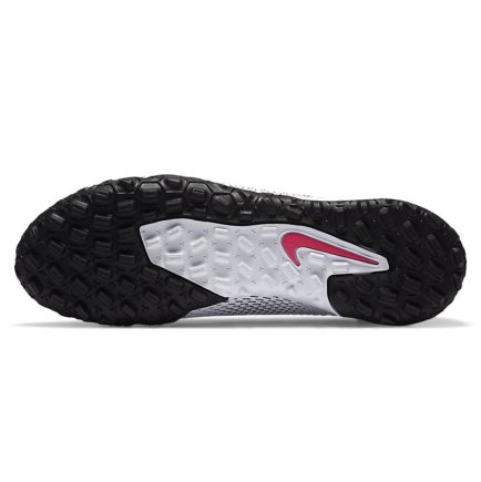 Сороконожки Nike Phantom GT Academy Dynamic Fit TF CW6666-006 женские цвет: белый - Официальная Продукция