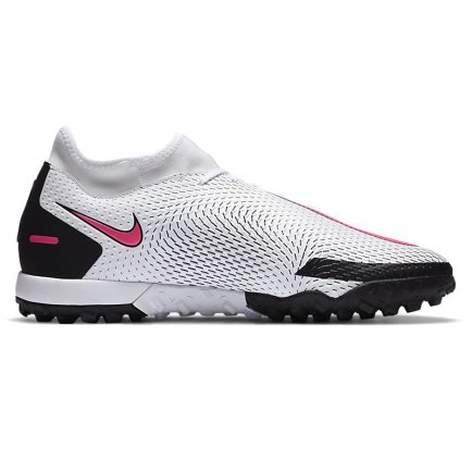 Сороконожки Nike Phantom GT Academy Dynamic Fit TF CW6666-006 женские цвет: белый - Официальная Продукция