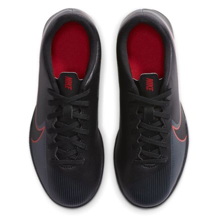 Сороконожки Nike Jr. Mercurial VAPOR 13 Club TF AT7999-060 цвет: черный