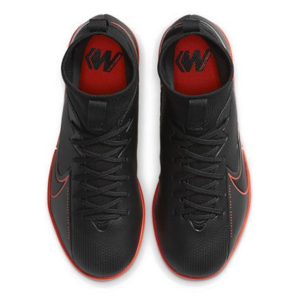 Взуття для залу Nike Jr. Mercurial SUPERFLY 7 Academy IC AT8135-060 колір: чорний дитячі