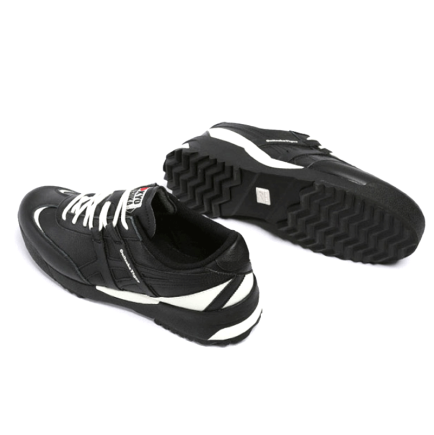 Кроссовки ASICS DELEGATION EX 1183A559-001 цвет: черный/белый