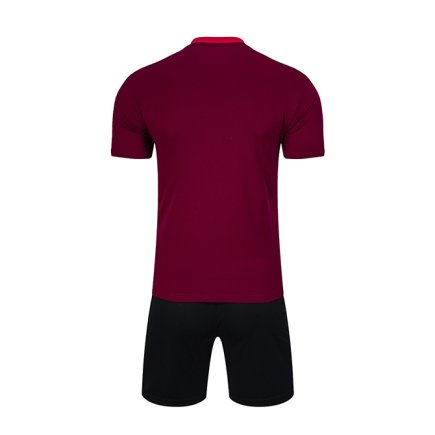Комплект футбольной формы Kelme 3801099.9669 цвет: бордовый/черный