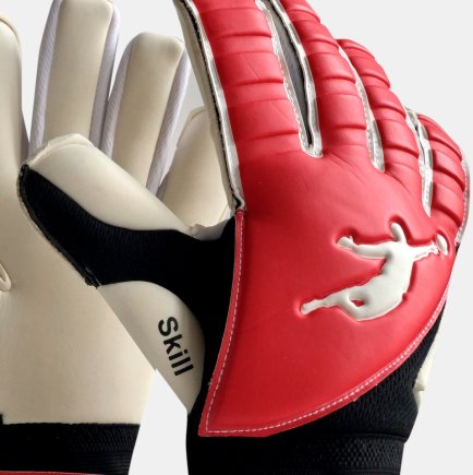 Вратарские перчатки Brave GK SKILL цвет: красный