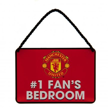 Табличка в спальню Manchester United F.C. Bedroom Sign No1 Fan (Манчестер Юнайтед)