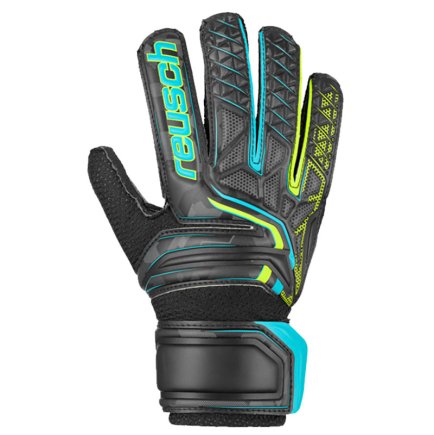 Вратарские перчатки Reusch ATTRAKT RG OPEN CUFF JUNIOR 5072615-7052 цвет: черный