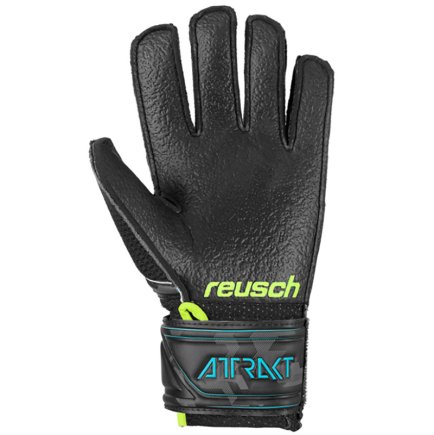Вратарские перчатки Reusch ATTRAKT RG OPEN CUFF JUNIOR 5072615-7052 цвет: черный