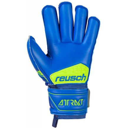 Вратарские перчатки Reusch Attrakt S1 Roll Finger Junior 5072217-4949 цвет: синий