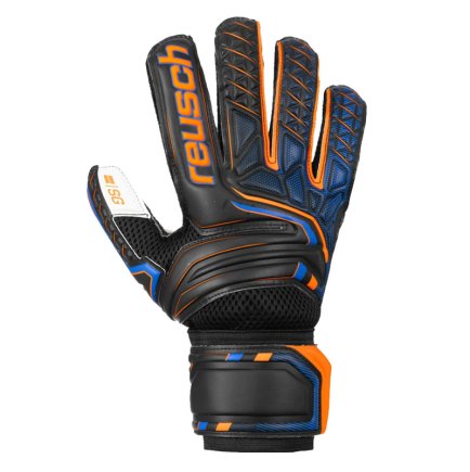 Вратарские перчатки Reusch Attrakt SD Open Cuff Junior 5072515-7783 цвет: черный