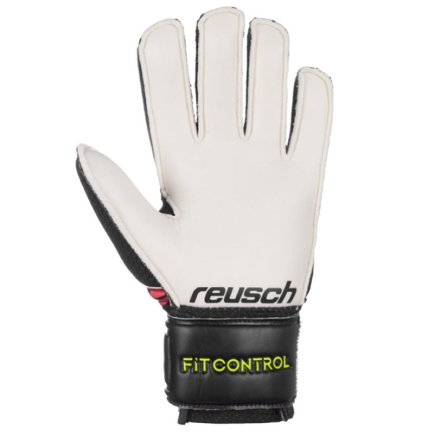 Вратарские перчатки Reusch FIT CONTROL SD OPEN CUFF JUNIOR 3972515-705 цвет: черный/красный