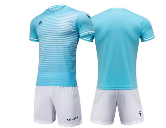 Футбольна форма Kelme MALAGA 3803169.9449 дитяча колір: блакитний/білий