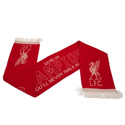 Шарф футбольный Ливерпуль Liverpool FC Champions Of Europe