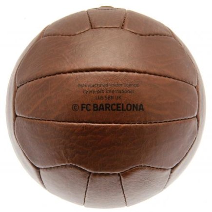 Мяч сувенирный Барселона F.C. Barcelona ретро размер 5