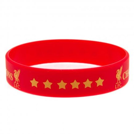 Браслет силиконовый Liverpool F.C. Champions Of Europe Silicone Wristband