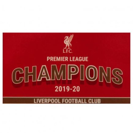 Флаг ФК Ливерпуль Premier League Champions
