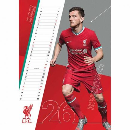 Календарь Ливерпуль Liverpool F.C. Calendar 2021