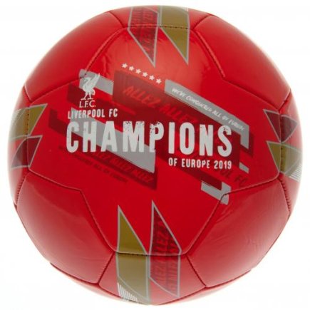 М'яч сувенірний Liverpool F.C Champions Of Europe Football Ліверпуль розмір 5