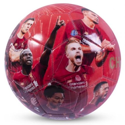 Мяч сувенирный Ливерпуль Liverpool FC Premier League Champions Football Signature RW размер 5